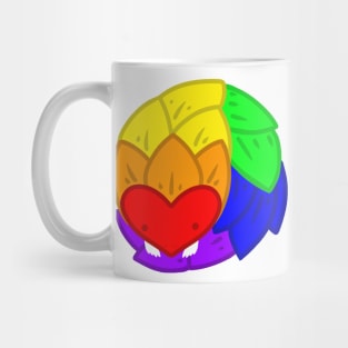 Pride Pangolin - Rainbow Mug